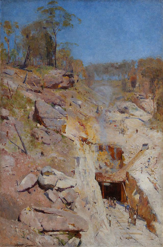 Blue Mountain Stories - FAMOUS PAINTING DONE IN BLUE MOUNTAINS